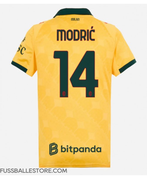Günstige AC Milan Luka Modric #14 3rd trikot Damen 2025-26 Kurzarm Günstige AC Milan Luka Modric #14 3rd trikot Damen 2025-26 Kurzarm